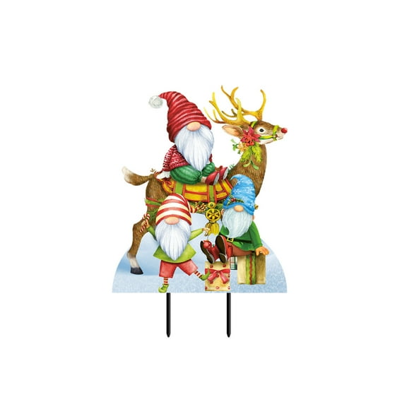 Briarwood Lane Happy Holiday Gnomes Metal Art