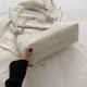 thumbnail image 5 of Bolsa Elegante de mano para axila de mano informal de cuero con perlas de hombro con cremallera sólida Sywqhk Para Estrenar, 5 of 9