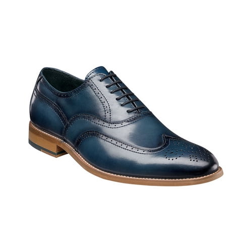 stacy adams men's dunbar wingtip oxfords