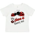 thumbnail image 3 of Inktastic My Nana Loves Me with Cute Ladybugs Boys or Girls Toddler T-Shirt, 3 of 5