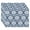 Blue, variant on Simply Daisy, 18 x 14 Inch, Nautical Geo Lines, Geometric Print Placemat (Set of 4), Blue