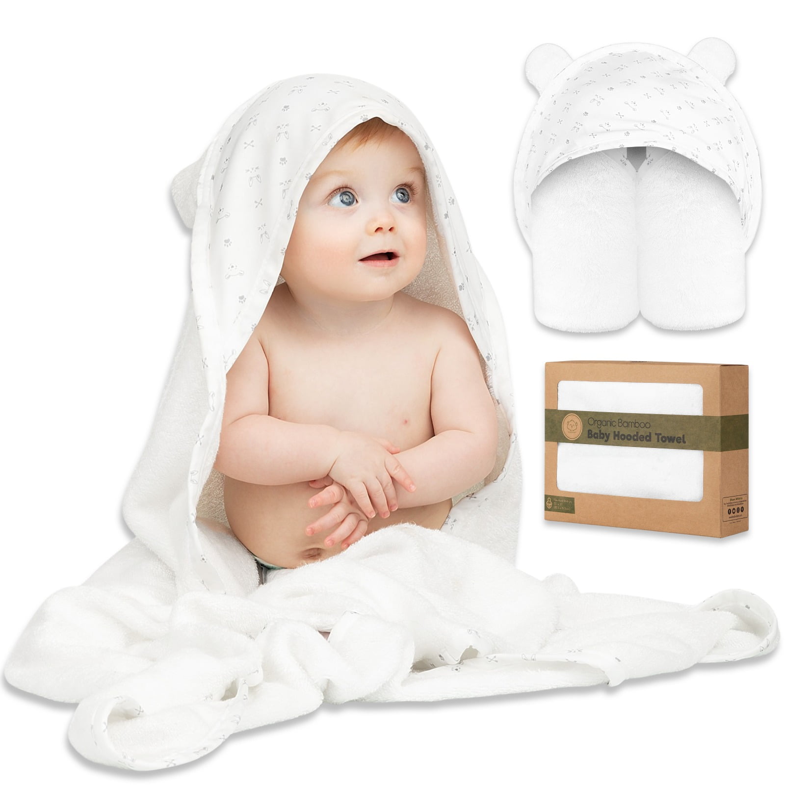 Infant hooded bath towel hotsell