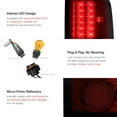 thumbnail image 2 of [For 2004-2008 Ford F150] VIPMOTOZ Premium LED Tail Light Lamp - LED Reverse Bulbs, Smoke Red Lens, Driver & Passenger Side, 2 of 9