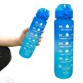 thumbnail image 4 of Copa Gradiente Helada 1000 Ml Con Manejo La Botella Deportiva Motivacional () Azul, 4 of 9