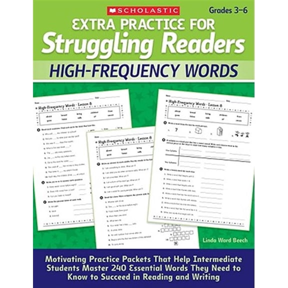 Pre-Owned High-Frequency Words, Grades 3-6 (Extra Practice for Struggling Readers) Paperback