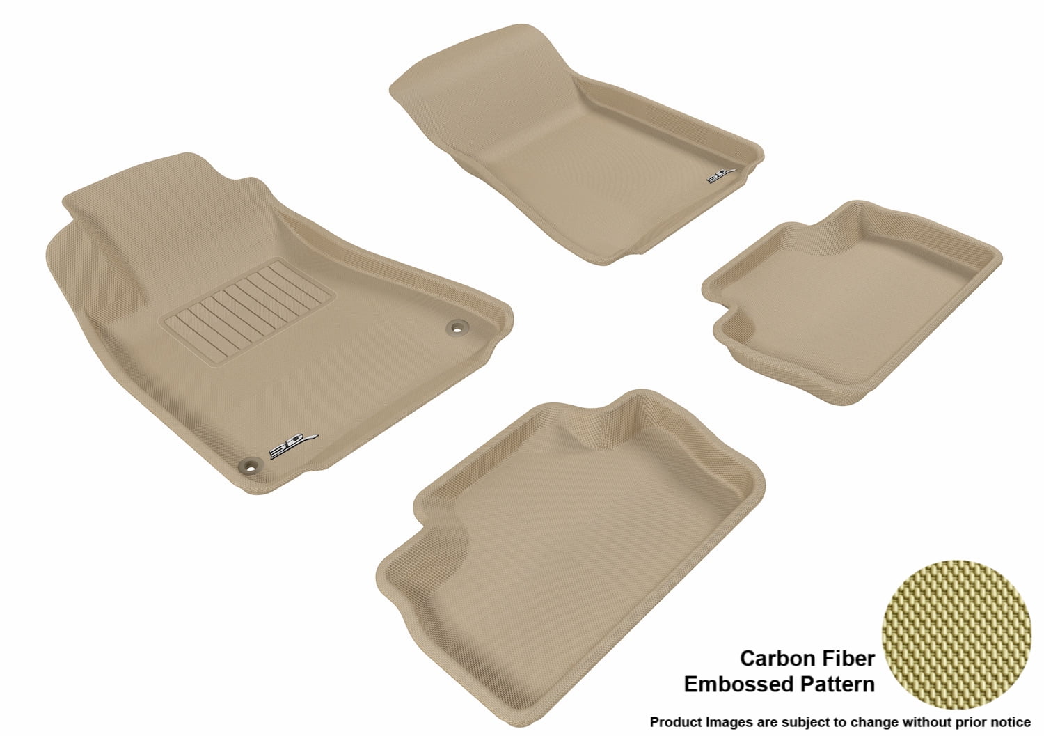 3D MAXpider 20062013 Lexus IS250/350/ISF Front & Second Row Set All