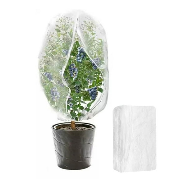 Large Fruits Tree Netting Cover with zippered and Drawstring Bird Barrier Netting