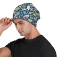 thumbnail image 3 of Naloa Underwater Creature Soft Beanie Hat, Knit Beanie Daily Beanie in Fine Knit for Women Men Winter Travel, Outdoor, 3 of 7