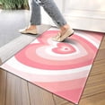 thumbnail image 3 of Fuoxowk Valentines Decorative Door Mat,Valentine''s Day Heart Indoor Outdoor Non-Slip Rugs, Entryway Front Porch Valentine''s Day Love Welcome Doormat for Valentine''s Day Entrance Decoration ,Pink, 3 of 5