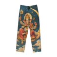 thumbnail image 5 of Balery X-mas and New Year print Men's Pajama Pants,Ultra Lightweight Pjs,Lounge Pant-Medium, 5 of 9
