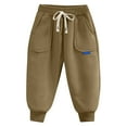 thumbnail image 7 of KEXE Boys Size 8 Pants Boys Jogger Pants Boy'S Active Athletic Casual Jogger Sweatpants With Pockets Coffee 18-24 Months, 7 of 7