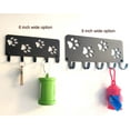 thumbnail image 5 of The Metal Peddler Walking Paws Key Rack Small 6x3 inch Wwith 5 Hooks - Made in USA, 5 of 6