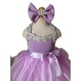thumbnail image 2 of Jenniferwu G079 Infant Toddler Baby Newborn Little Girl's Pageant Party Birthday Dress Lilac Size 3-6M, 2 of 4