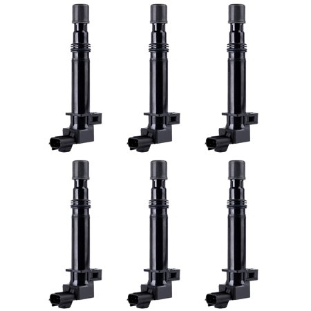 Dodge Ram Ignition Coil Set of 6 Ignition Coils For 2002-2008 Dodge Ram 1500 3.7L V6 Compatible with UF270 C1231 ()