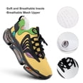 thumbnail image 4 of Miss Frizzle In A Pickle Magic School Bus Walking Shoes for Men Woman Lightweight Tennis Fashion Elastic Sports Shoes Cushion Basketball Shoes, 4 of 7
