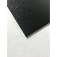 thumbnail image 2 of ABS Black Plastic Sheet 1/4" x 12" x 12” Textured 1 Side Vacuum Forming, 2 of 4