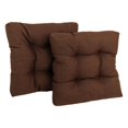 thumbnail image 1 of Coussin de Chaise de Salle à Manger en Polyester Filé 19 Pouces (Ensemble de Deux), 1 of 2