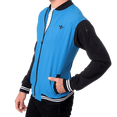 thumbnail image 4 of Chamarra Bomber UIN Entrenamiento Fitness Azul Hombre S, 4 of 4