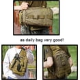 thumbnail image 4 of Bolsa de almacenamiento para caja de aparejos, mochila de hombro para exteriores y equipo cruzado para estanque, tolva, senderismo, caza, camping (15,7 pulgadas x 9 pulgadas x 5,1 pulgadas), 4 of 5
