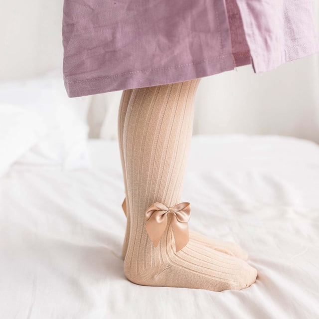 DPTALR Culotte Chaude pour Bébé Fille avec Nœud Papillon