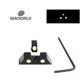 thumbnail image 2 of Dot Sight Night Hunting Dot Scope Aleación de aluminio Sight Hunting Tool Accesorio Reemplazo para G17, A, Amarillo Scienceny OD000658-01, 2 of 7