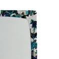 thumbnail image 3 of Ambesonne Floral Design Fitted Sheet, Modern Boho Stems Art, Full Size, Seafoam Off White Indigo, 3 of 5