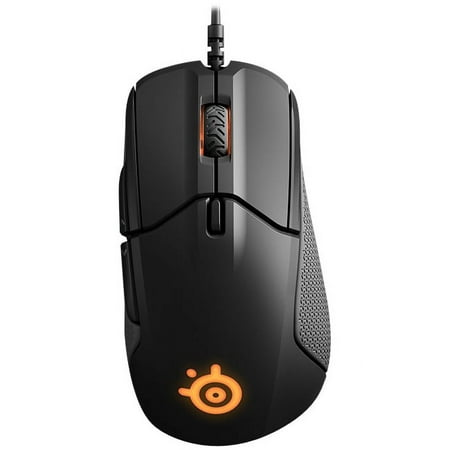 SteelSeries - Rival 310 Wired Optical Gaming Mouse with RGB Lighting - Black