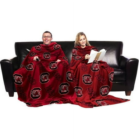 NCAA South Carolina Gamecocks Blanket with Sleeves