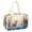 Blue, variant on Jiaoprinted Spring Floral Travel Toiletry Bag for Women, Large Wide-open Makeup Bag, Hydrangea Rose Waterproof Cosmetic Bag Organizer with Handle