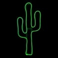 thumbnail image 1 of Northlight LED Cactus Neon Lighted Wall Art - 24.5" - Green, 1 of 6