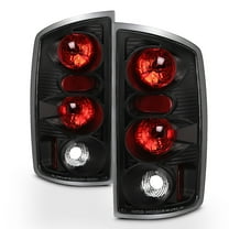 Black 2002 2003 2004 2005 2006 Dodge Ram 1500 03-06 2500 3500 Tail Lights Lamps