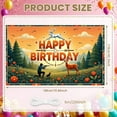 thumbnail image 2 of Deer Design Banner Hunting Theme Deer Backdrop Forest Scene Vintage Style Wildlife Background for Hunting Birthday Party Outdoor Celebration Wildlife Themed Event, 2 of 9