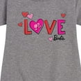 thumbnail image 3 of Barbie - Patterned Love - Toddler And Youth Girls Fleece Dress, 3 of 5