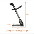 ProForm Cadence Compact 500 Foldable Indoor Cardio Treadmill, iFIT