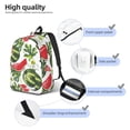 thumbnail image 5 of Daiia Watermelons Vintage Canvas Backpack for Men and Women ,Hiking Backpack,Travel Laptop Bag for School,Large Capacity Backpack, 5 of 8