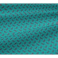thumbnail image 5 of oneOone Georgette Viscose Fabric Leaves & Floral Block Decor Fabric Printed BTY 42 Inch Wide, 5 of 5