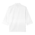 thumbnail image 4 of Alvivi Unisex Men Women Chef Coat Solid Classical Chef Jacket Cook Outfit Hotel Restaurant Uniform White Long Sleeve XXL, 4 of 7