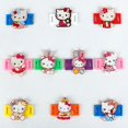 thumbnail image 3 of Kuromi Sanrio zapatos accesorios Anime Hello Kitty MyMelody Kawaii dibujos animados lindo alpargatas hebilla de encaje juguete regalo para niñas, 3 of 4