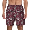 thumbnail image 2 of Goofa Daisies Flowers Printed Men's Swim Trunks Board Shorts Quick Dry Mens Swimming Trunks with Compression Liner,Breathable Fit Hawaii Beach Shorts-Large, 2 of 9