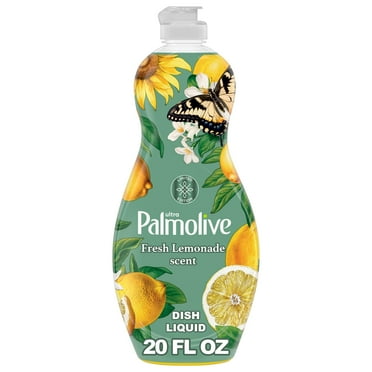 Palmolive Ultra Strength Lemon Liquid Dish Soap, Limited Edition, Fresh Lemonade Scent, 20 fl oz Bottle