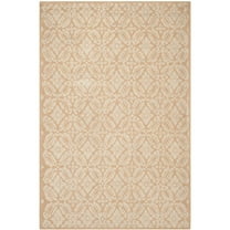 SAFAVIEH Chelsea Margery Geometric Wool Area Rug, Blush, 3'9" x 5'9"