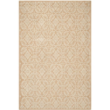 SAFAVIEH Chelsea Margery Geometric Wool Area Rug, Blush, 3'9" x 5'9"