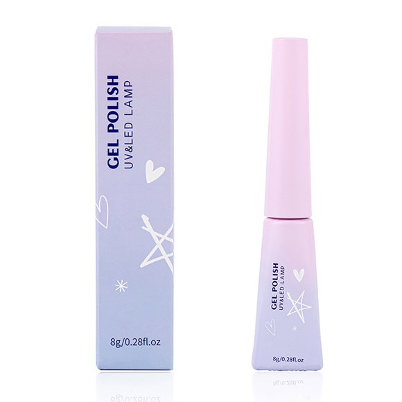 Esmalte de uñas con purpurina y efecto espejo, holográfico, rojo, base seca, capa superior para manicura francesa, 8 ml