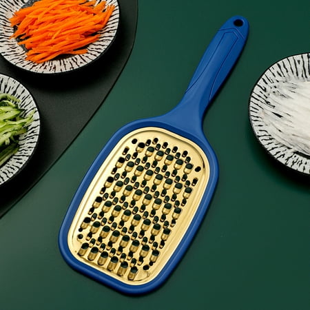 

Multi-Purpose Grater Vegetable Cutter Kitchen Gadget Manual Slicer Potato and Radish Shredder Household Sapphire Blue