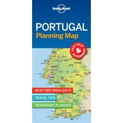 Travel guide: lonely planet portugal planning map - folded map: 9781787014534