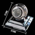 thumbnail image 2 of sweethay Reloj de cristal Perfume Automóviles Reloj Decoración del coche Ambientador de aire Reloj de cristal del perfume del coche Reloj ambientador Automoción decorativa y accesorios negro sweethay CZ4583-03B, 2 of 4