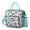 Greenish-blue-8, variant on Leopard Print Insulated Lunch Bag – Classic Cheetah Spots Pattern Cooler Tote Dual Compartment Leakproof Lunch Box for Adults Work Picnic or Travel