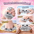 thumbnail image 5 of Mystery Giant Dumplings Squishies, Soft Squishy Soft Squeeze Stress Ball with Food Steamer, Realistic Steamed Bun Fidget T-oy, Sensory Relief for Adults, 5 of 6