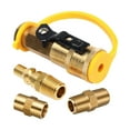 thumbnail image 2 of 1/4 Inch Propane Quick Connect Adapter Assembly Converter Kit, 2 of 8