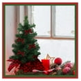 thumbnail image 5 of 6 Pcs Mini Artificial Christmas Tree Unlit Fake Christmas Decorative Xmas Fake Pine Tree Decor with Base for Table Decorations (19.69 Inch), 5 of 7